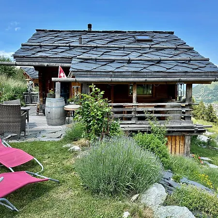 アパート Authentique De Montagne Bleusy- Nendaz Ideal Couple Et Famille