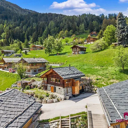 Authentique De Montagne Bleusy- Nendaz Ideal Couple Et Famille 아파트