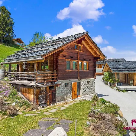 Authentique De Montagne Bleusy- Nendaz Ideal Couple Et Famille 아파트