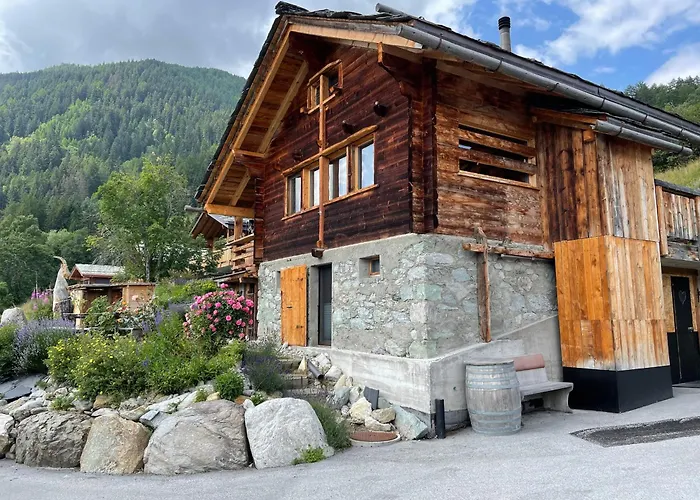 Authentique De Montagne Bleusy- Nendaz Ideal Couple Et Famille Saclentse